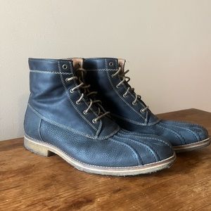 Johnson and Murphy Blue boots
